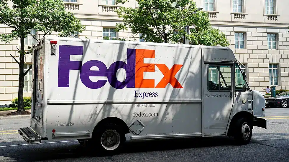 Fedex Truck dashcam