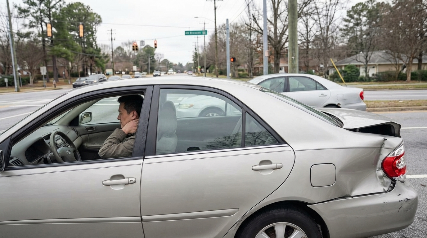 driver in Neck Pain