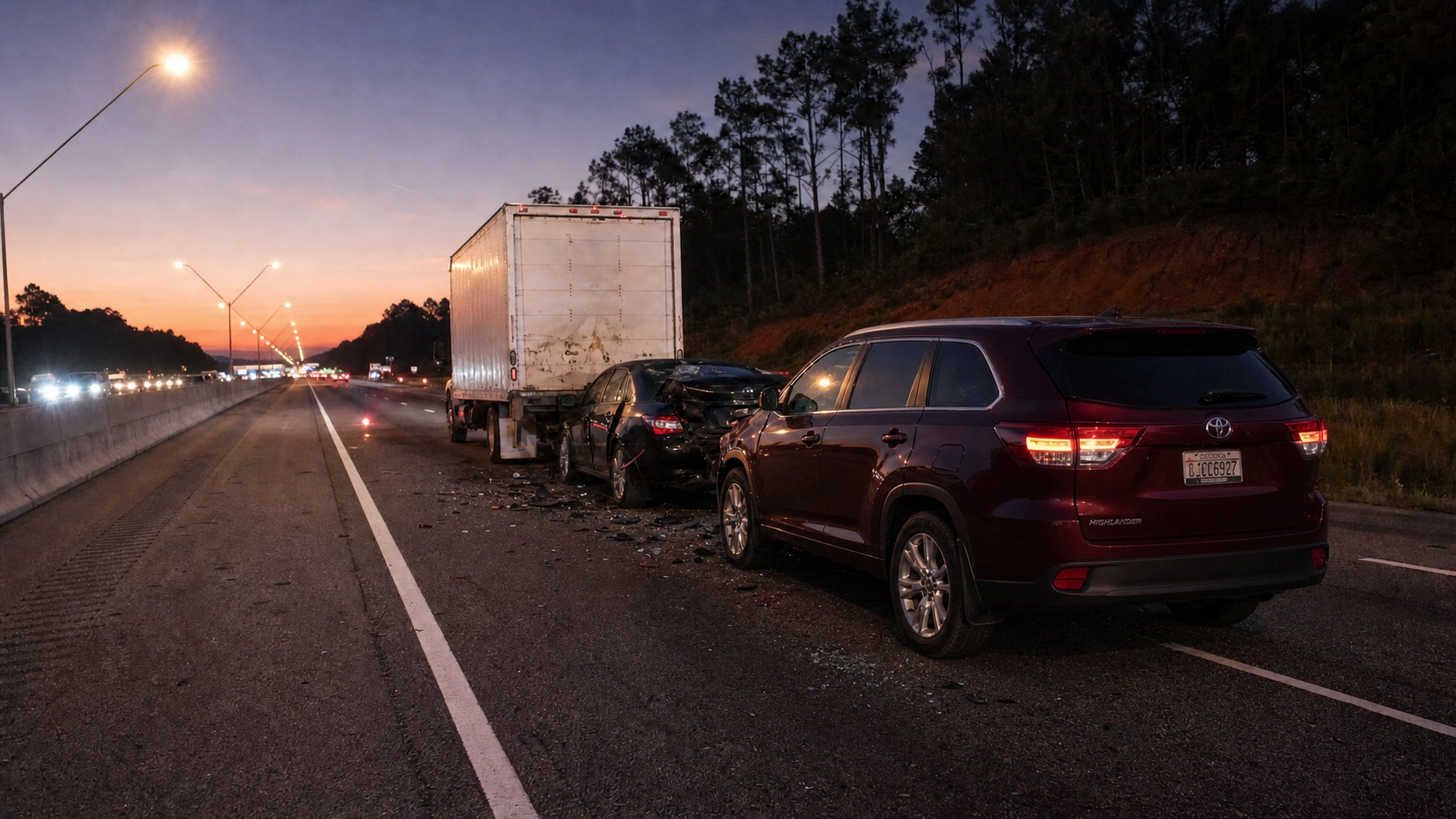 Hurt in a Multi-Vehicle Crash on I-85? What Victims Need to Know - featured image