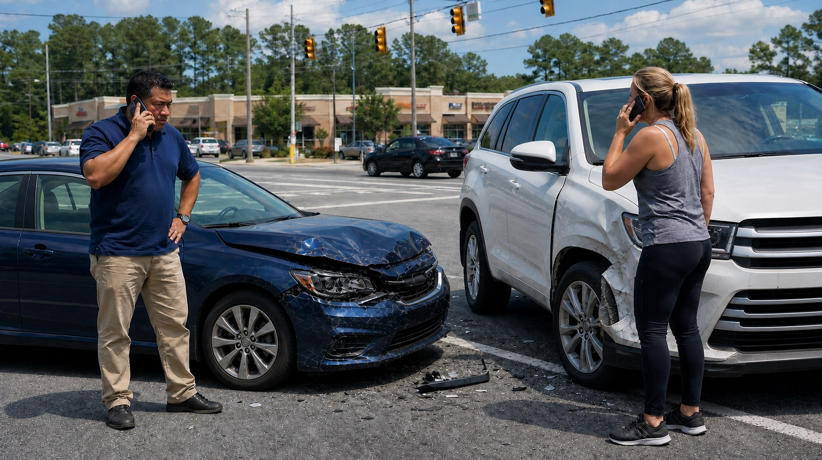 car accident fault dispute atlanta scene for Car Accident Fault Dispute in Atlanta